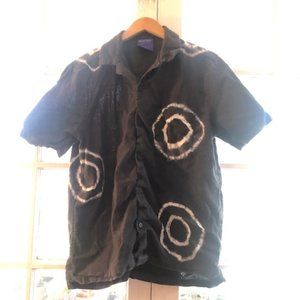 Urban Outfitters Without Walls tie dye button down shirt